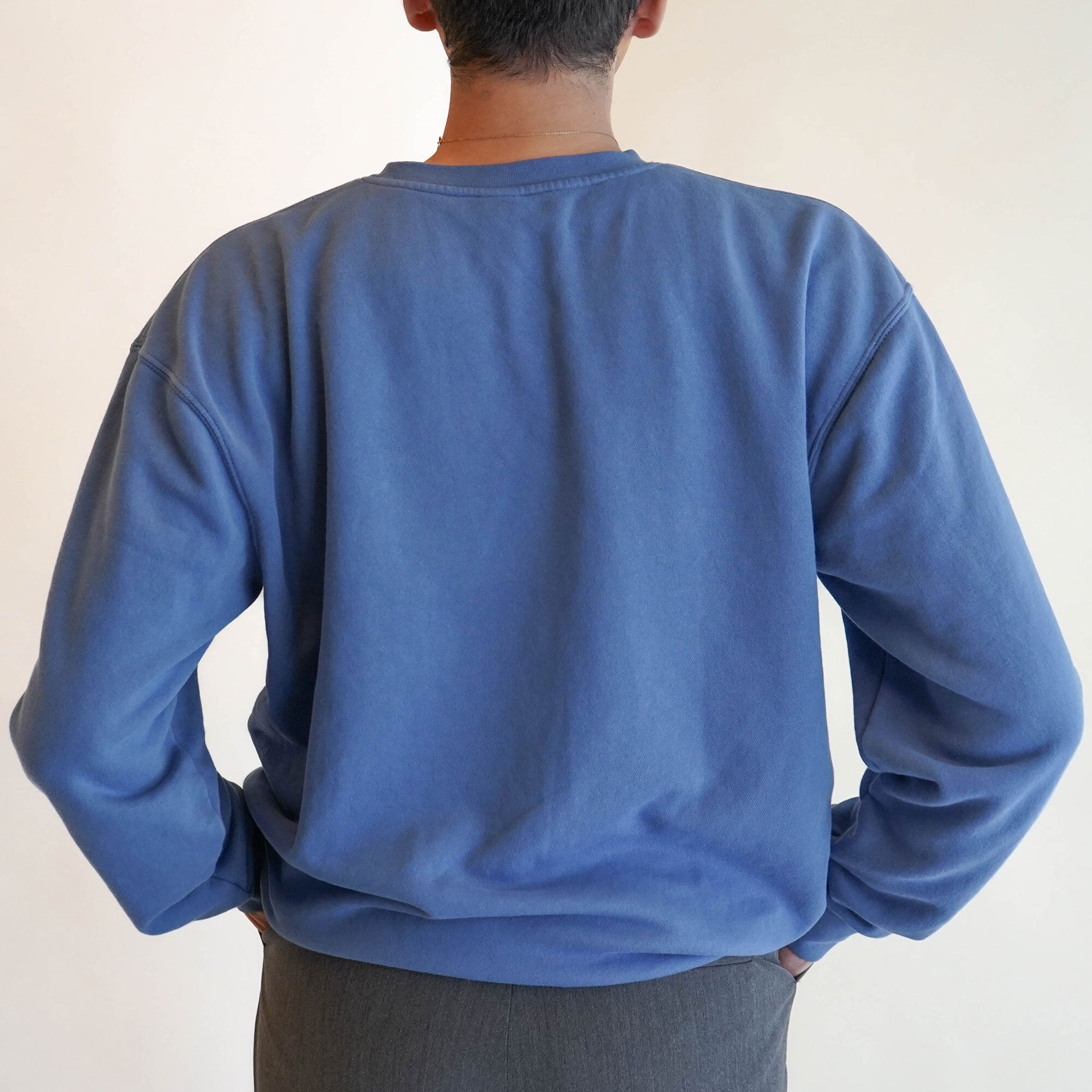 New York Crewneck in Blue - Image 3